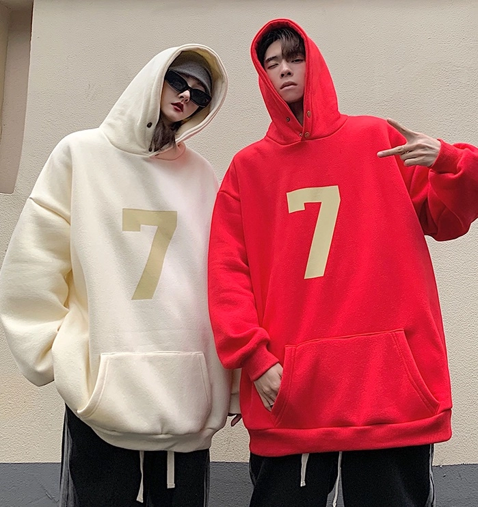 Red 7 Hoodie | RM - BTS - Fashion Chingu