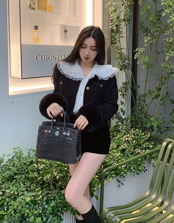 [Dunst] Classic Tweed Jacket Black BLACK PINK ジェニー着用 Dunst] Classic Tweed Jacket Black BLACK PINK ジェニー着用