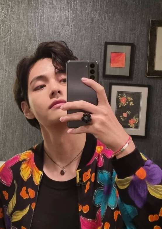 Orange Beaded Boho Bracelet | Taehyung - BTS - Fashion Chingu