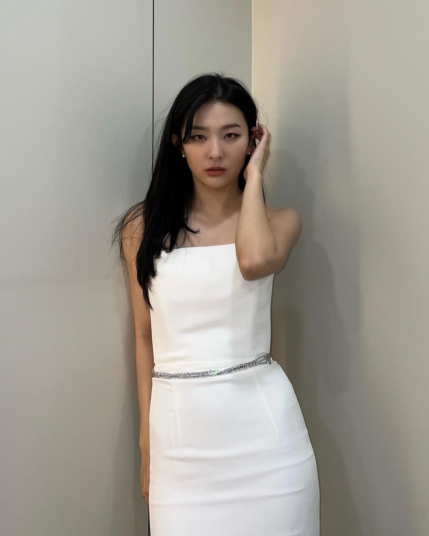 White Tube Bodycon Dress | Seulgi - Red Velvet - Fashion Chingu