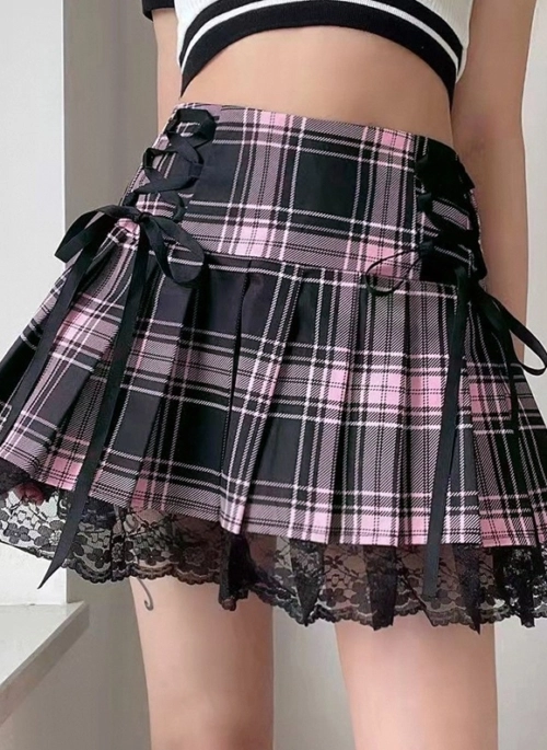 (G)I-DLEミヨン着用[YUSE] STRING POINT LAYERED MINI SKIRT G)I-DLEミヨン着用[YUSE] STRING POINT LAYERED MINI SKIRT