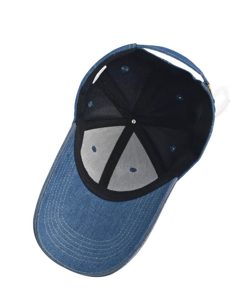 キャップ PATOU SS24 Blue denim baseball cap (AC0560008 602D) Blue denim baseball cap – G&B