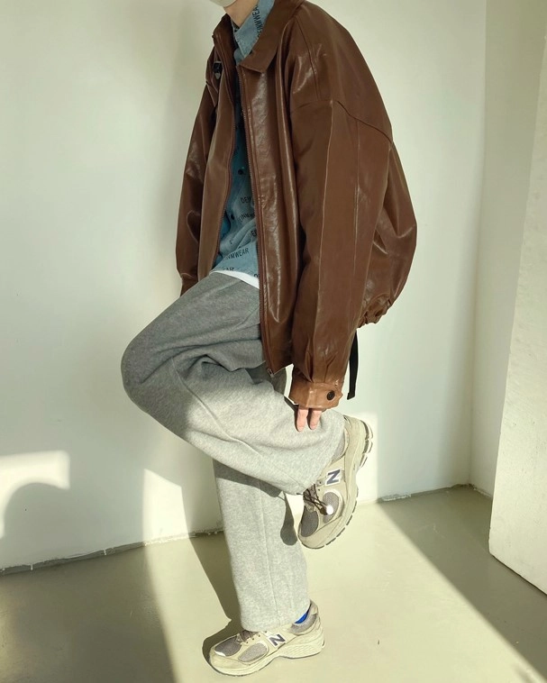 新品NKNIT synthetic leather jacket BROWN 0 Buy Lakeland Leather Brown Strickton Jacket from Next USA