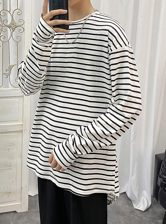 ★韓国の人気★【Young Long】★country stripe shir.t★ Designer fashion, Seoul-fully created | W Concept