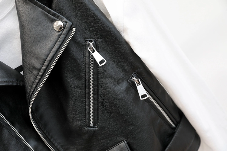 Black Synthetic Leather Vest | Ni-ki - Enhypen - Fashion Chingu