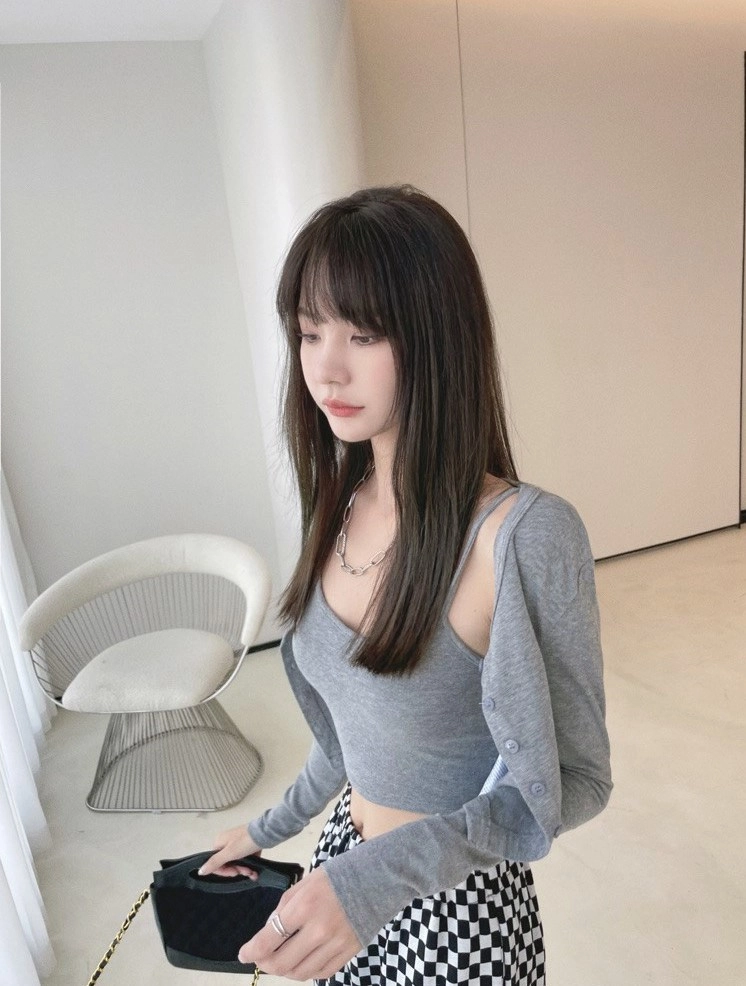 ☆aespa カリナ☆【INSILENCE】☆checkered drawstring ba.g☆ Black And White Checkerboard Pants | Karina - Aespa