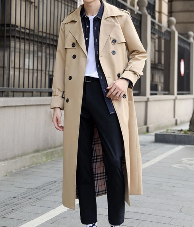 Beige Trench Coat | Jongho - ATEEZ - Fashion Chingu