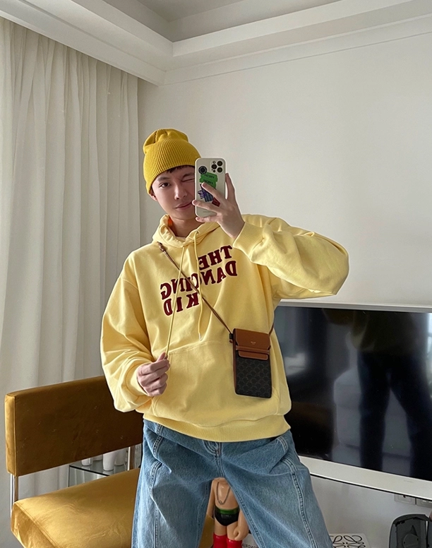 Yellow “The Dancing Kid” Hoodie | J-Hope - BTS - Fashion Chingu