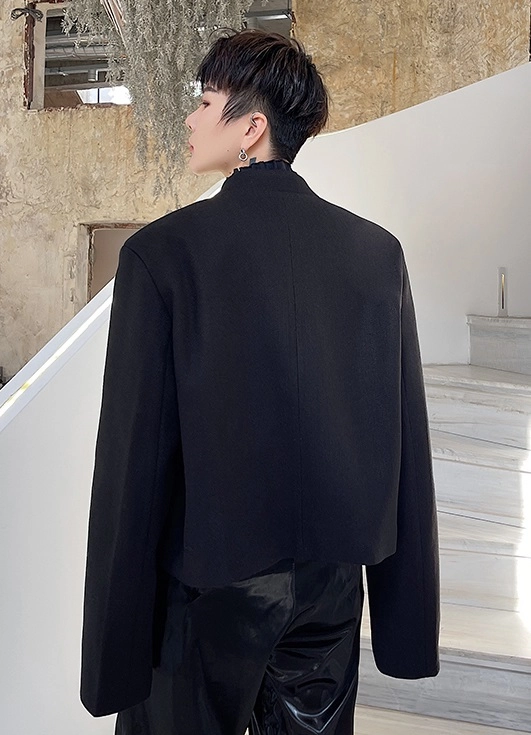 Black Multi-Button Jacket | Baekhyun - EXO - Fashion Chingu