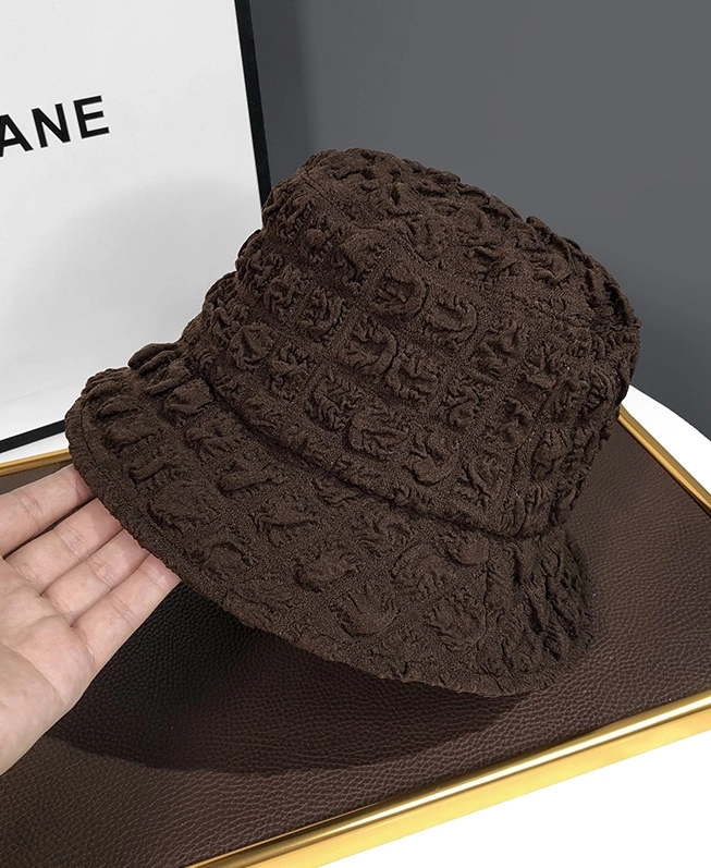 ハンチング・キャスケット [24FW] Winter Bucket Hat - Butter Cream fluffy-bucket-cashew-isolate-