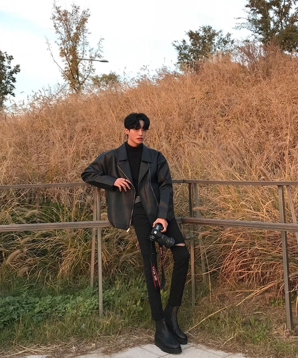 ジャケット・アウター student Fake Leather Zip Jacket student Fake Leather Zip Jacket-新作送料無料
