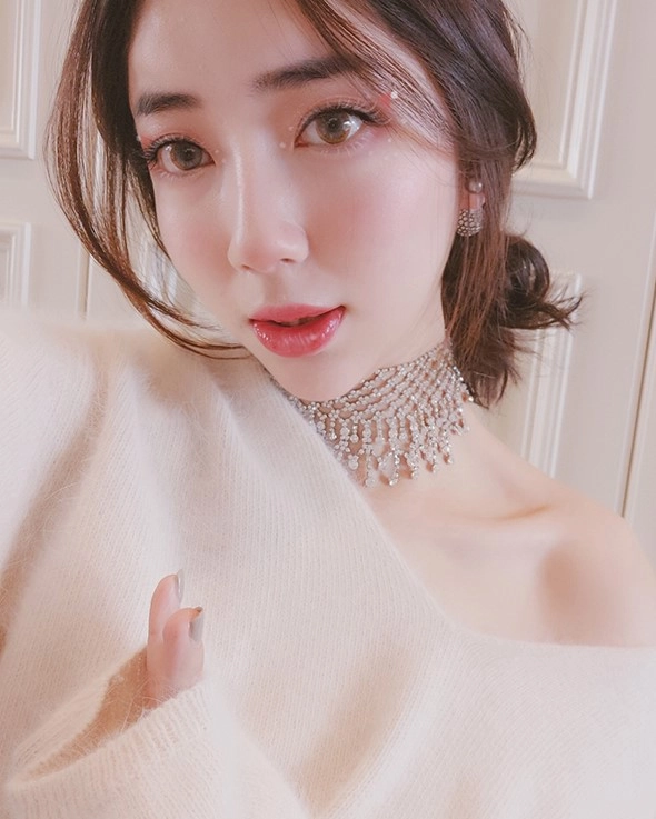 [HAESOOL] TWICEジヒョ着用☆925 Silver☆NE016 Necklace TWICE - Ring Necklace Set ['THIS IS FOR' World Tour in