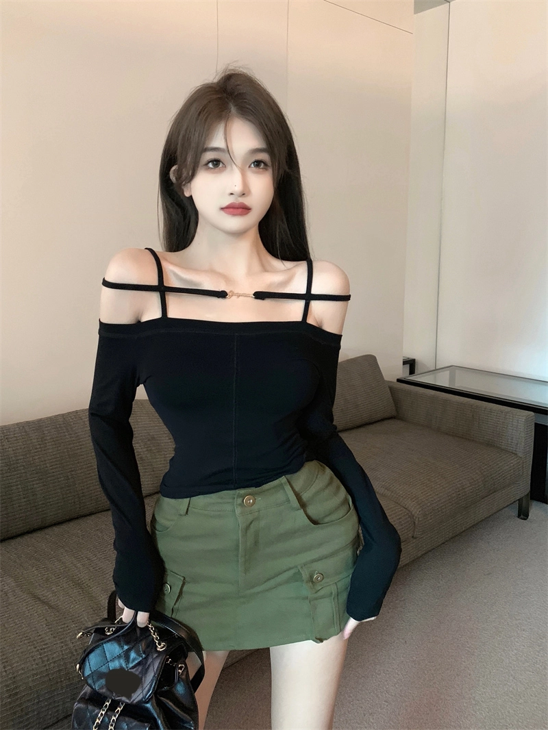 トップス Like Jennie Statement Tee Black 250704 - #JENNIE via Instagram