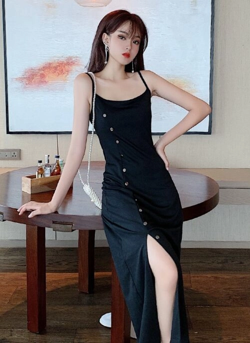 BLACKPINK ジェニー着用★EN OR★韓国★WRINKLED SHIRRING DRESS 250805 - #JENNIE via Haider Ackermanns Instagram Story