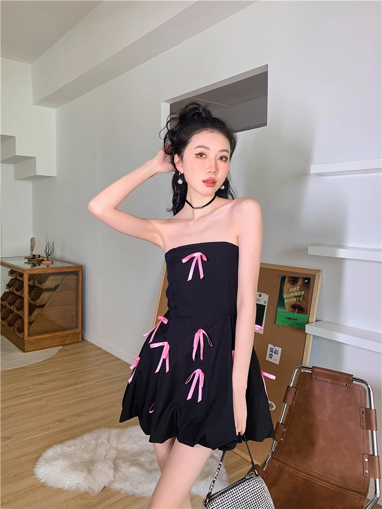 BLACKPINK着用 Sorry Too Much Love☆Side Ruffle String Dres.s Tiered Ruffle Strappy Maxi Dress | boohoo