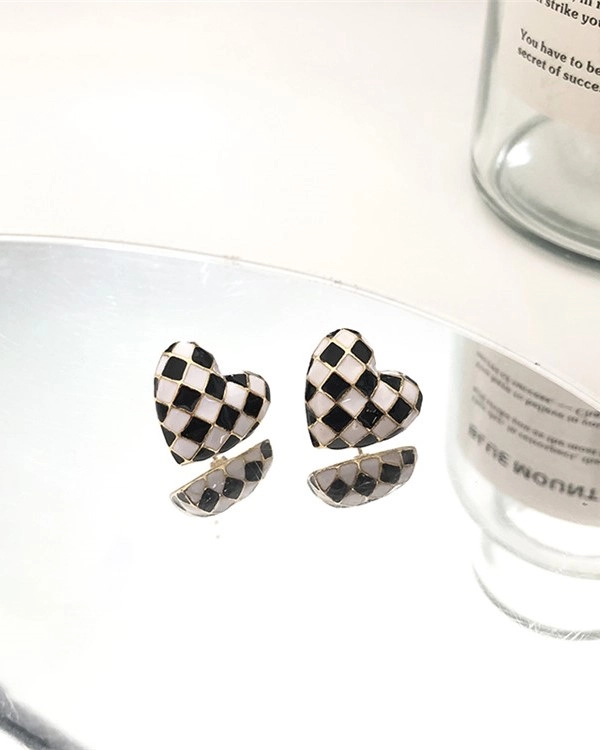 [HAESOOL] TWICEジヒョ着用☆925Silver☆YUE4486 Earrings Silver Bowknot Beaded Earrings | Jisoo - BlackPink - Fashion