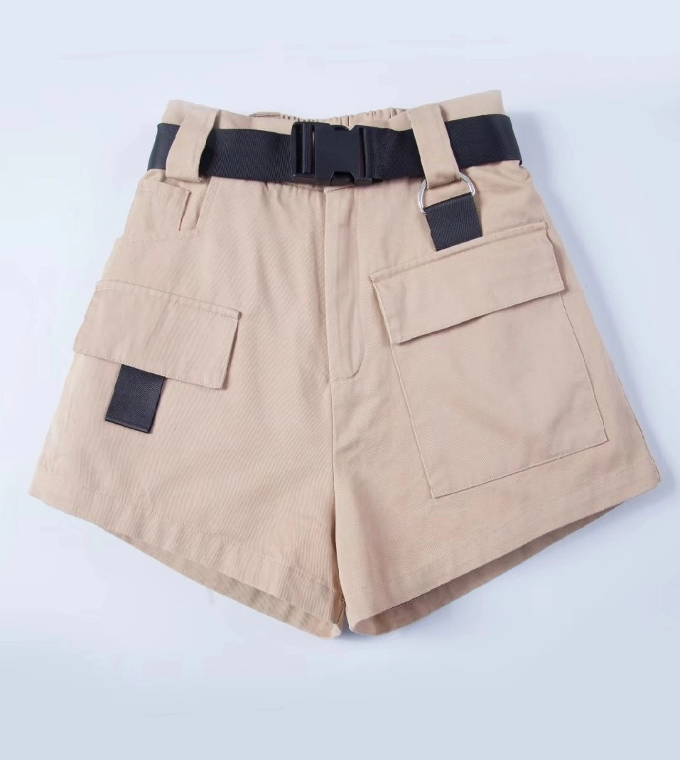 ショートパンツ [MATINKIM]front pocket bermuda pants in beige FRONT POCKET BERMUDA PANTS IN BEIGE – Matin Kim