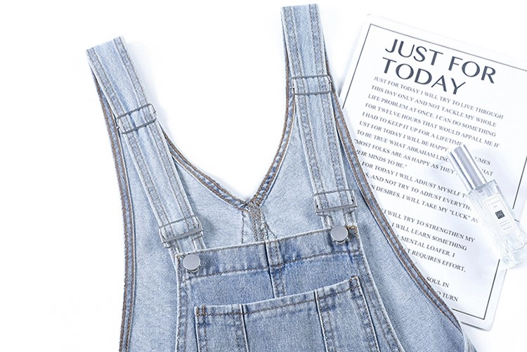Light Blue Denim Overall Jumper | Eunwoo - Astro - Fashion