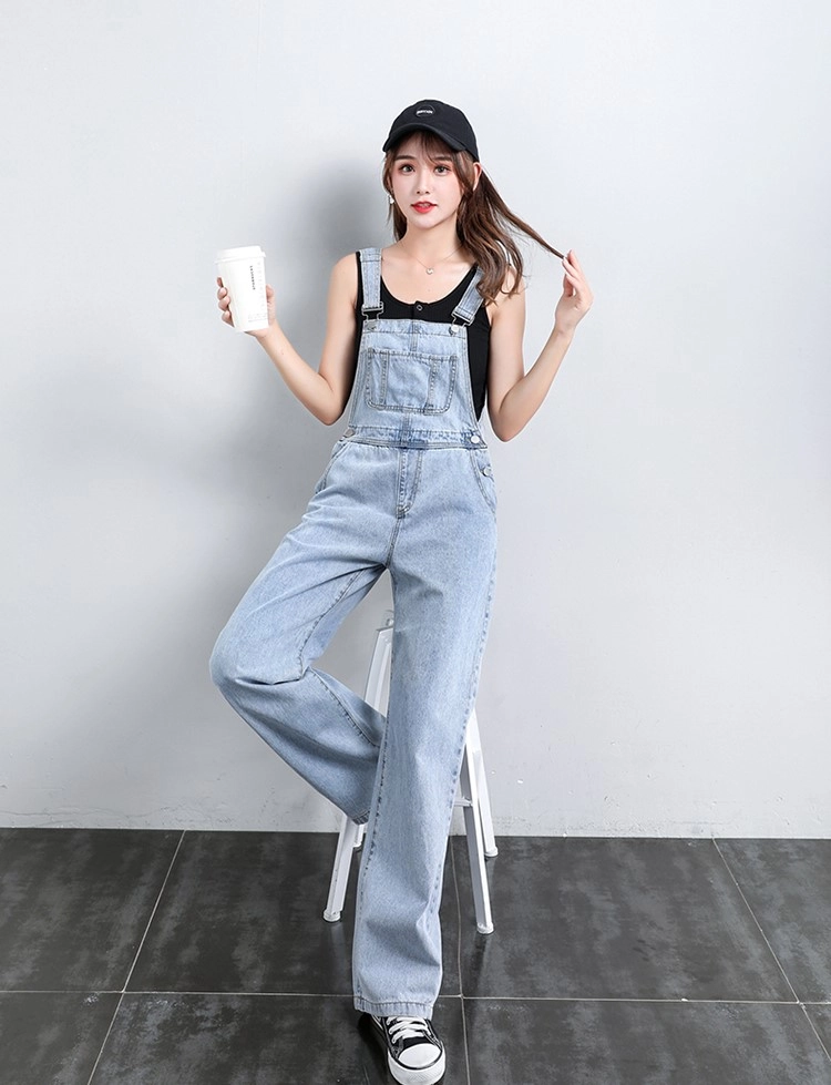 [ NERDY ]★韓国人気★UNI NY DENIM OVERALLS NERDY ]☆韓国人気☆UNI NY DENIM OVERALLS