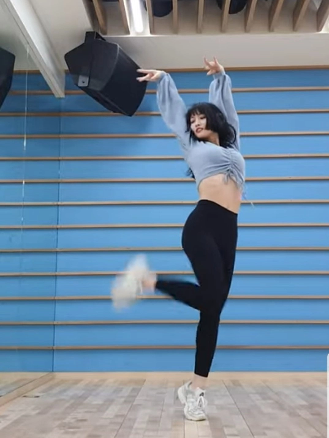 Blue Drawstring Top | Momo - Twice - Fashion Chingu