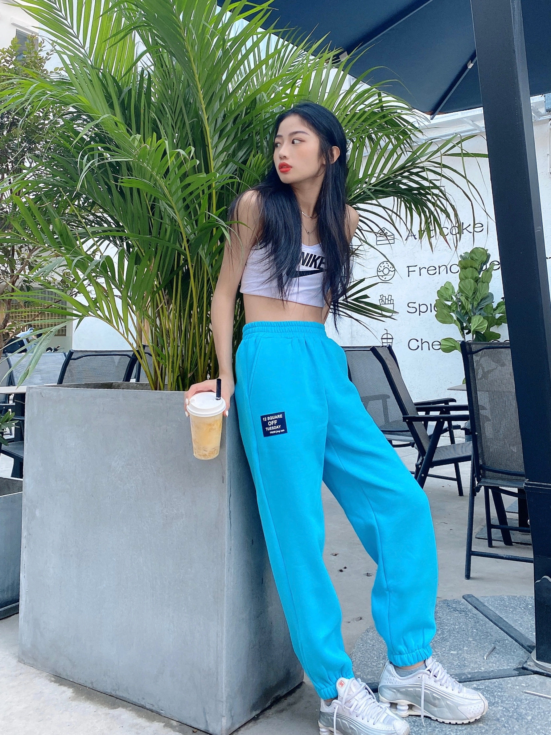 ★NCT着用ブランド★ITZAVIBE★GO  SOCIETY JOGGER PANTS Neon Green Jogger Pants | Mark - NCT - Fashion Chingu