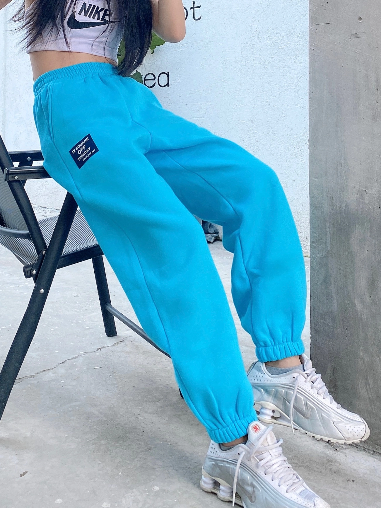 Neon Green Jogger Pants | Mark - NCT - Fashion Chingu