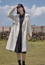 ジャケット・アウター sheer dress trench coat - beige Women Sand Oversized Belted Trench Coat | Stella McCartney US