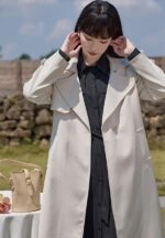 ジャケット・アウター sheer dress trench coat - beige Women Sand Oversized Belted Trench Coat | Stella McCartney US