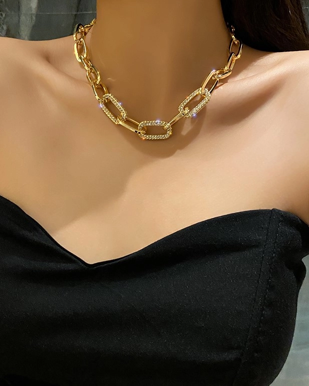 ★韓国★nari objet★Nareaf bold choker★2color 나리 오브제 | [OBJET] Nareaf bold choker | 찹스틱스