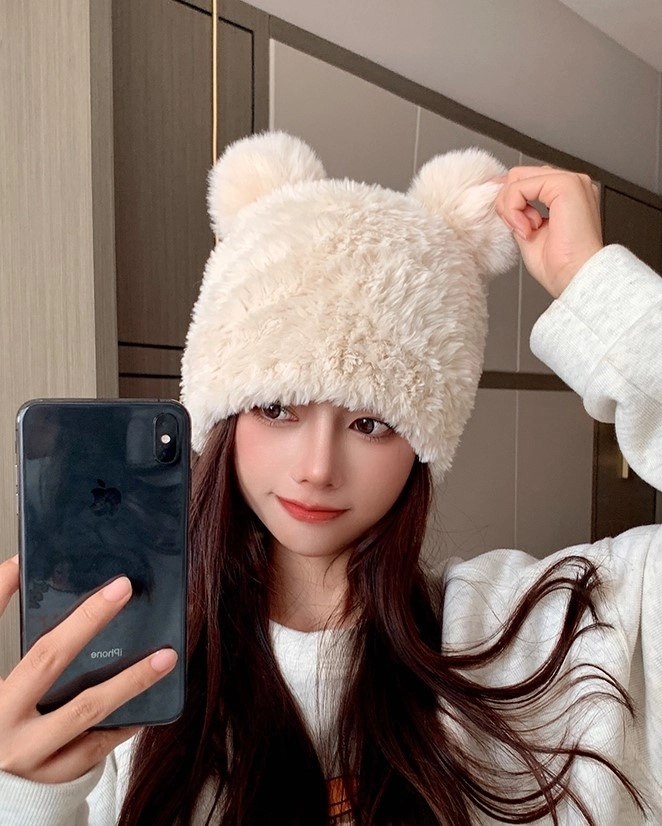 国内で当店のみ CFIERCE - FLUFFY BEAR HAT 国内で当店のみ CFIERCE - FLUFFY BEAR HAT