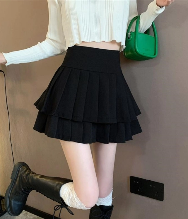 【YEGG】韓国人気新作★ Mini Skirt White Layered Mini Skirt | Haseul - Loona - Fashion Chingu