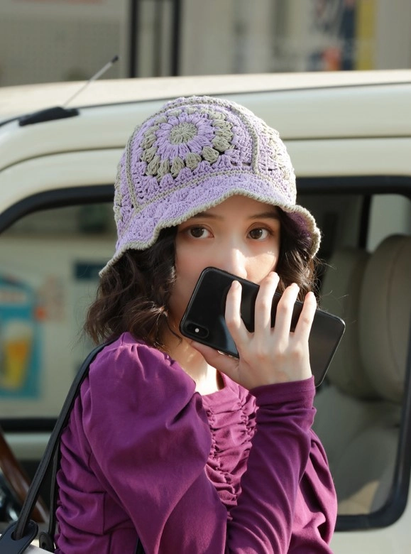 帽子・その他 Haley-Gb Hat - Isabel Marant - Lilac - Cotton Haley-Gb Hat - Isabel Marant - Lilac - Cotton