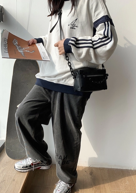 ★TOUT Y EST★ Popo Padded Chain Crossbody Bag Black Silver The Taylor Crossbody - Zina Kao Exclusives