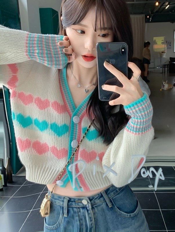 トップス special guest k.k. SG Line Knit Cardigan SPECIAL GUEST K.K - 【残り一点】SG Line Knit Cardigan