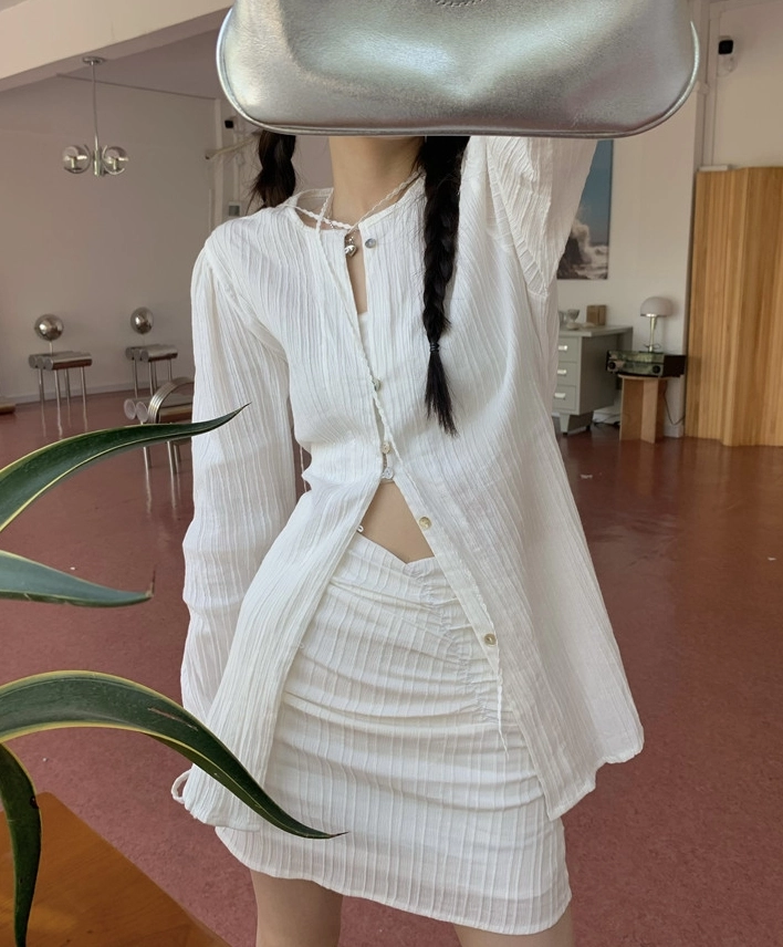 ★韓国人気★DELIGHT J★CREAM VELVET SHIRRING SKIRT LEGGINGS Amazon.com: Zeagoo Womens Light Blue Skirt Stain High Waist