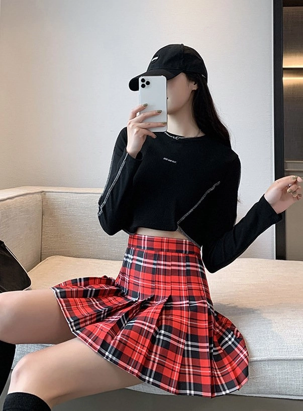 【PORTERNA】Sein check short skirt Marni Short plaid skirt | Women's Clothing | Vitkac
