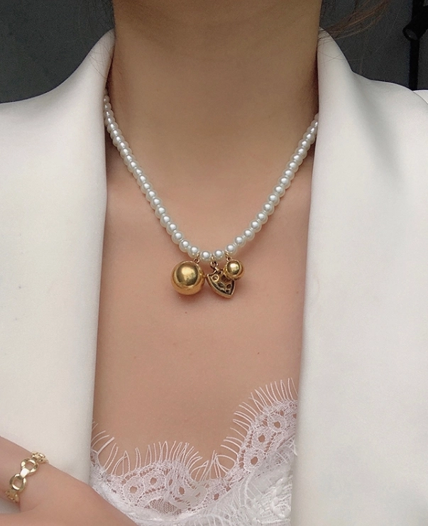 韓国人気 [NIRO] ONE DICE PEARL NECKLACE #67 韓国人気 [NIRO] ONE DICE PEARL NECKLACE #67