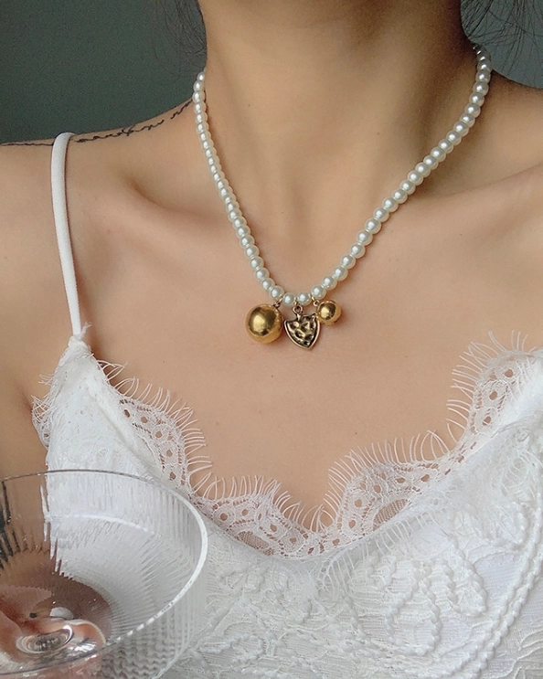 韓国人気 [NIRO] ONE DICE PEARL NECKLACE #67 韓国人気 [NIRO] ONE DICE PEARL NECKLACE #67