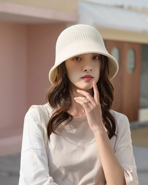 BTS J-HOPE展示会 バケットハット Bucket Hat Black Casual Knitted Bucket Hat | J-Hope - BTS - Fashion Chingu