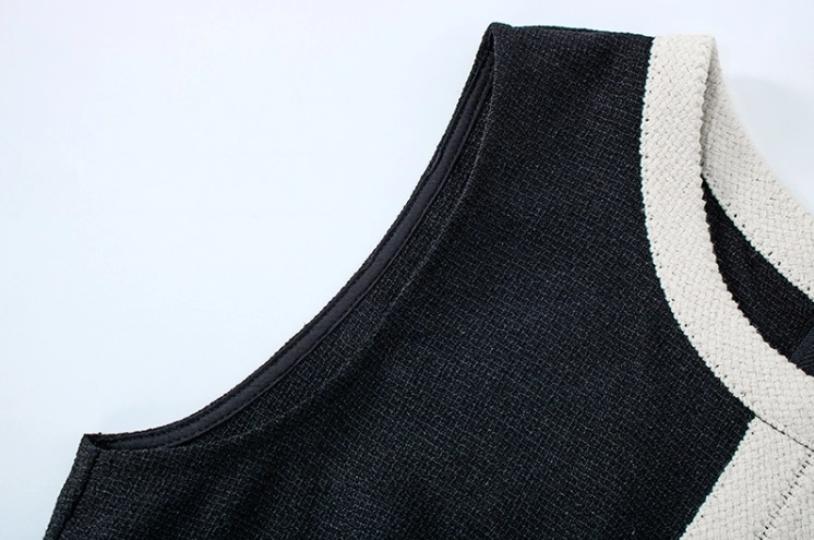 トップス nae. Novel Tweed Vest_black 12-23-