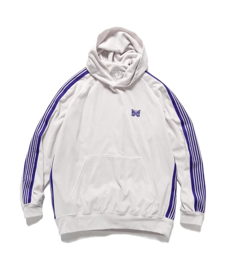 White Butterfly Stripes Track Hoodie | Jungkook - BTS
