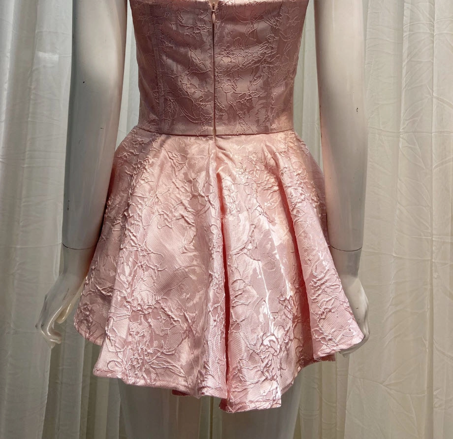 25SS◆HAE BY HAEKIM◆Flower Cut out mini Dress Jardinvue Floral Garden Party Dress Tea Party Dress Y2k