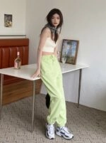 Green Jogger Pants | Jennie - BlackPink - Fashion Chingu