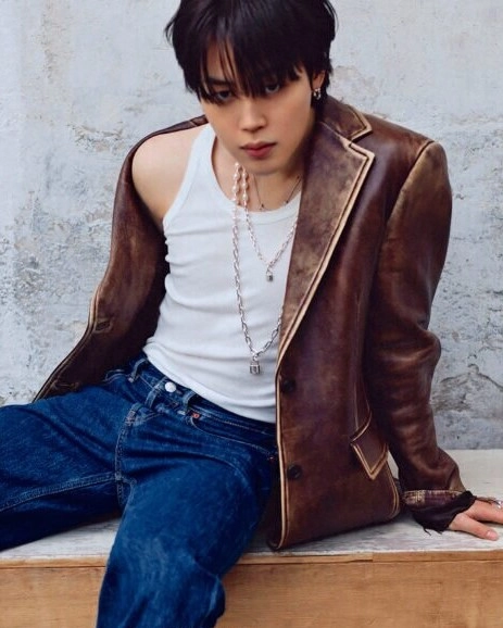 Silver Chain And Pearl Padlock Necklace | Jimin - BTS