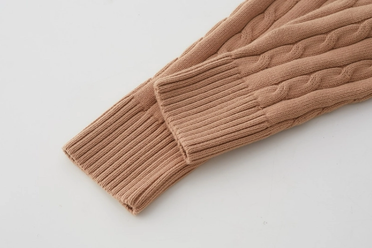 BTS着用　WOOYOUNGMI Diagonal Weave Cardigan Beige Two-Tone Zip Up Cardigan | Taehyung - BTS - Fashion Chingu