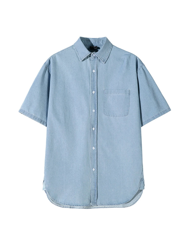 Blue Denim Shirt | DK - Seventeen - Fashion Chingu