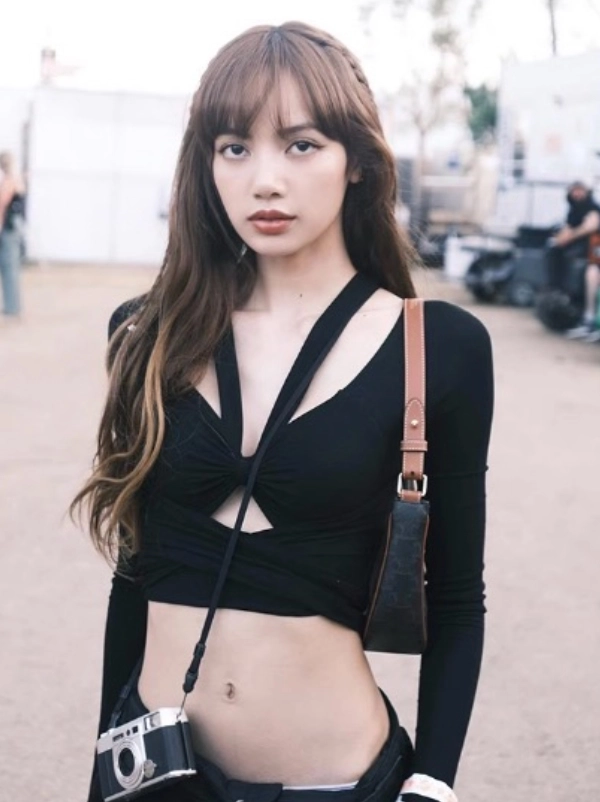 HAENGNAE KISHIMEN CROPPED TOP Black ヘンネ HAENGNAE KISHIMEN TOPS / Black