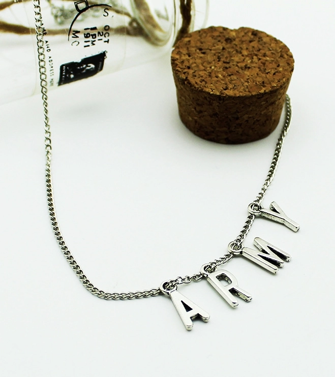 [HARANG]★BTS 着用★ Silver Half & Half Chain Necklace HARANG] ☆BTS 着用☆ Silver Half & Half Chain Necklace