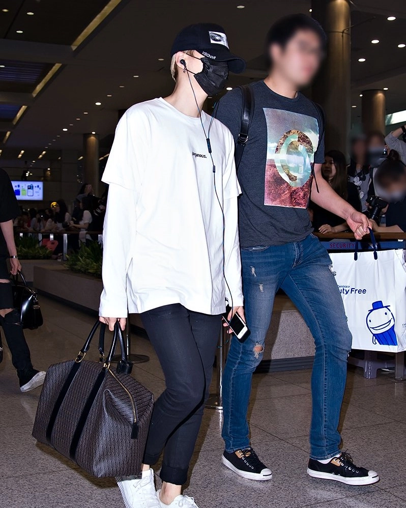 White Gorgeous Print T-Shirt | Suga - BTS - Fashion Chingu