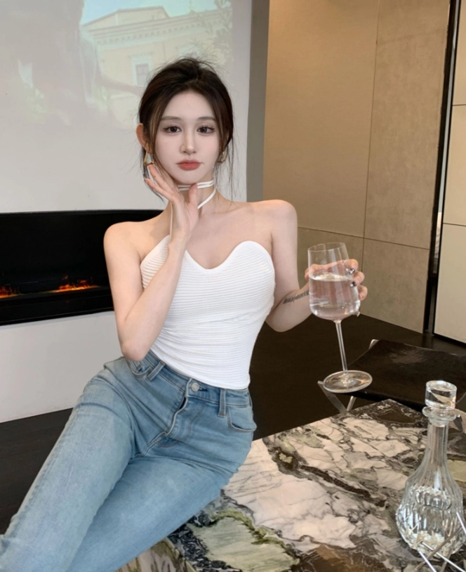 ☆Newjeans へイン着用☆【hugyourskin】☆Chain cropped to.p☆ 71KmUGY4Y5L._UF350,350_QL80_.jpg